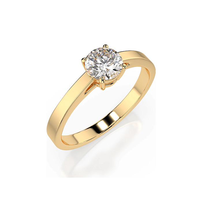 Cara пръстен с диамант 0.50 ct GIA сертификат – ЗЛАТНО БИЖУ 14К K101-10012/1Y(5.1)/14K