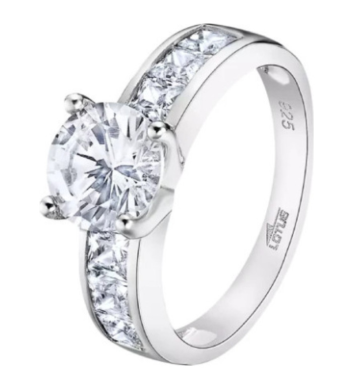 LOTUS SILVER LOVE RING SILVER RING LP3508-3/112