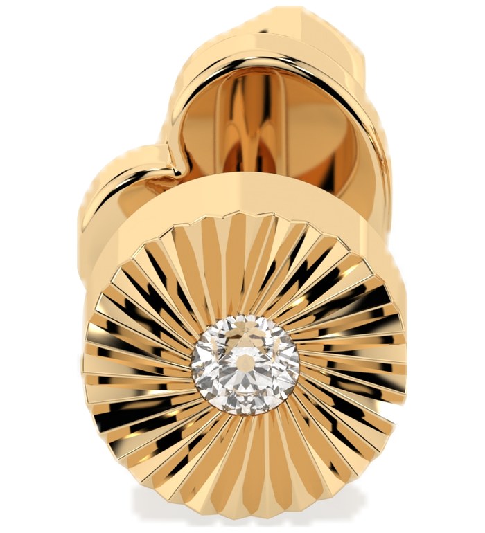 CARA DIAMANTI Златни обеци с диаманти K102-10049Y