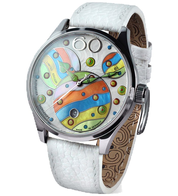 Часовник ALEXANDER SHOROKHOFF Crazy Balls 2  39MM LIMITED EDITION 50PCS AS.CB02-1
