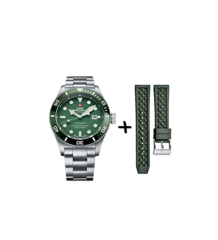 Swiss Military By Chrono SMA34075.03SET Green