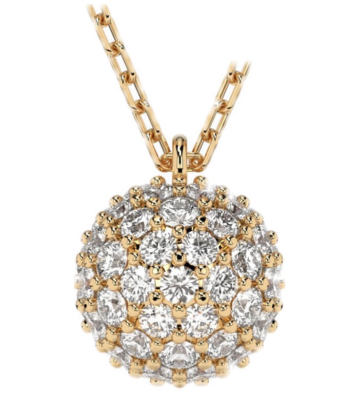 CARA DIAMANTI Златно колие с диаманти K104-10065Y