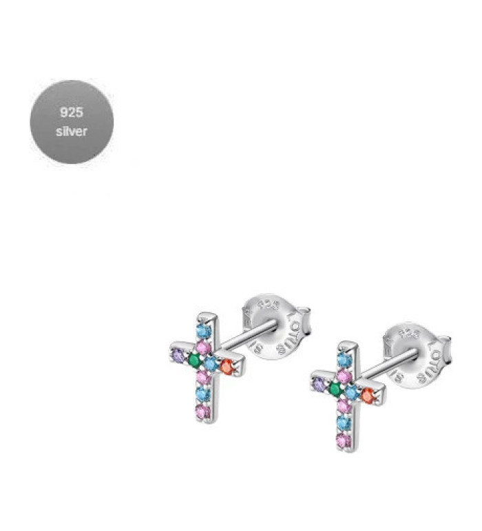 LOTUS SILVER IT GIRL SILVER EARRINGS LP3450-4/1