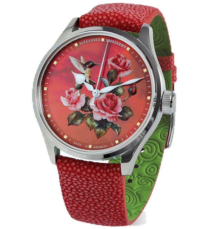 Часовник ALEXANDER SHOROKHOFF COLIBRI 2 39MM LIMITED EDITION 35PCS AS.LA01-CBR2