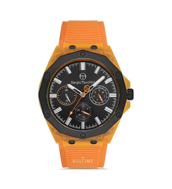 SERGIO TACCHINI STREAMLINE 45MM MANS WATCH ST.1.10196-6
