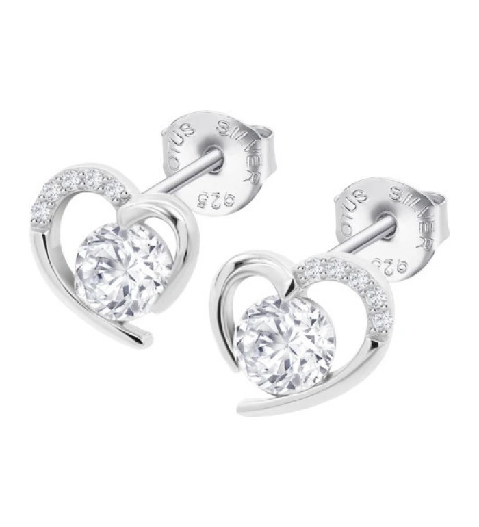 LOTUS SILVER SILVER EARRINGS LP3106-4/1