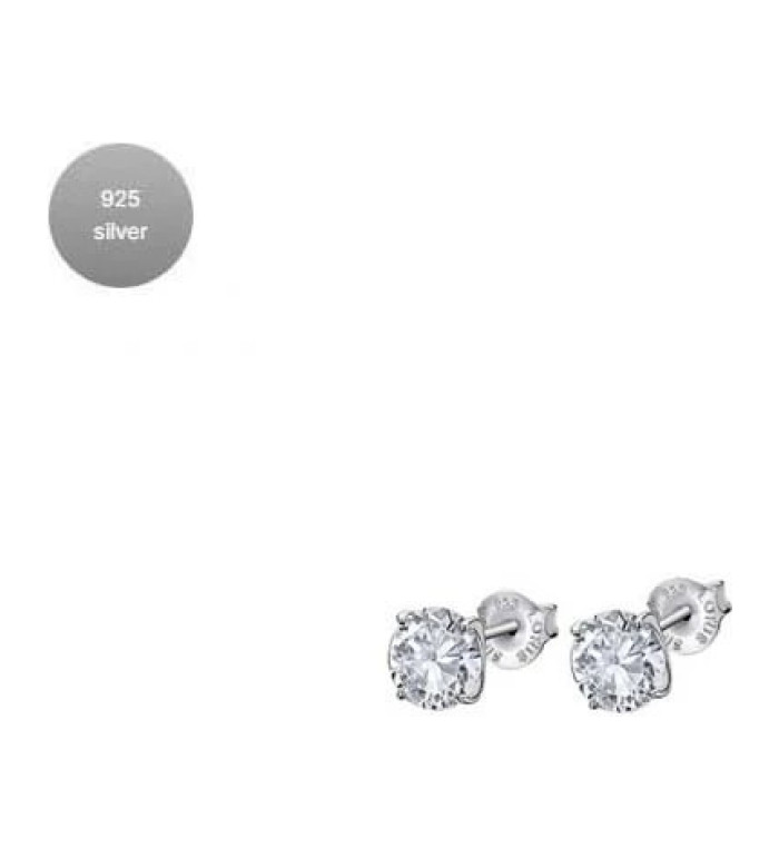 LOTUS SILVER CHARMING LADY SILVER EARRINGS LP2005-4/1