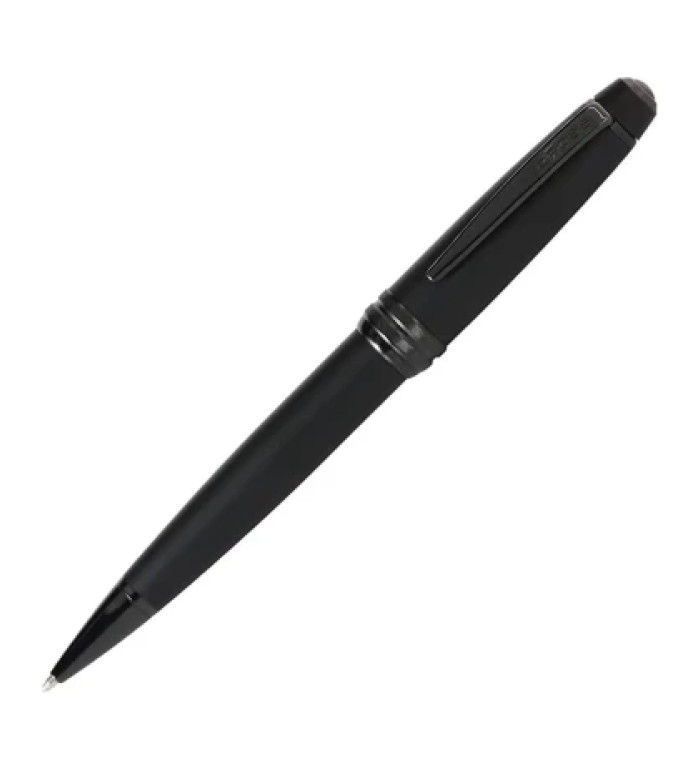 Химикалка Cross Bailey - Black Lacquer With Polished PVD Appointments