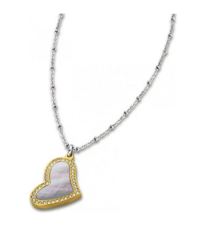 Lotus Style Woman's Heart стоманено колие LS1670-1/2