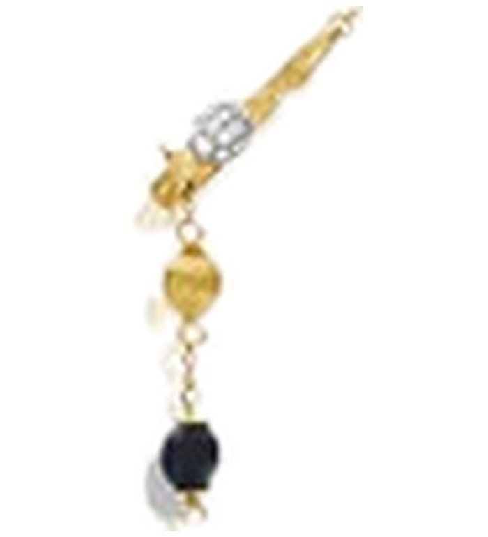 NANIS MYSTERY BLACK ONYX КОЛИЕ CS27-587