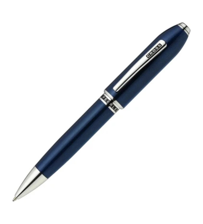 Химикалка Cross Peerless Cobalt Blue With Polished Chrome Appointments
