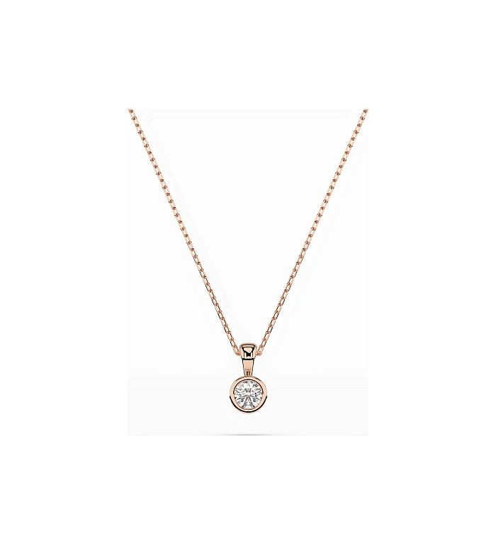 Cara колие с диамант 0.10 ct – ЗЛАТНО БИЖУ 14К K104-10010R(3.0)/14K