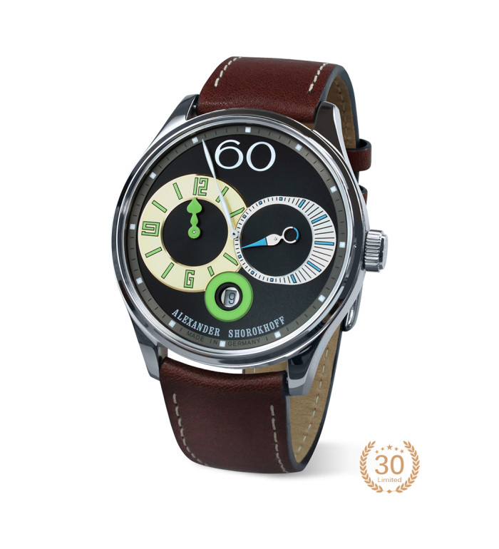 ALEXANDER SHOROKHOFF REGULAR AUTOMATIC 43.5MM MEN'S WATCH LIMITED EDITION 30PIECES AS.R03-4