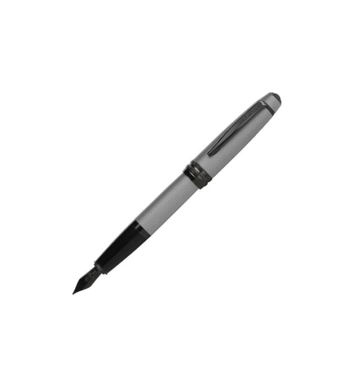 Писалка Cross Bailey - Matte Grey Lacquer, М перо
