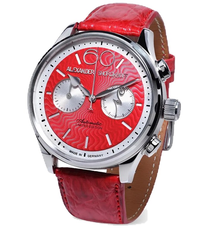 ALEXANDER SHOROKHOFF NEVA CHRONO AUTOMATIC 43.5MM MEN'S WATCH LIMITED EDITION 100PCS AS.CA05-NEV6