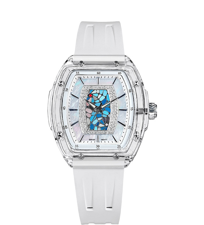 TSAR BOMBA Nucleus Femme 02 Swiss White Blue TB8219L-03