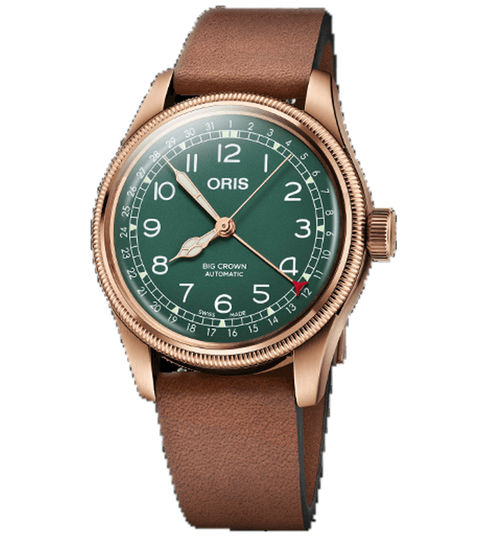 ORIS BIG CROWN POINTER DATE  40MM MEN'S WATCH 754 7741 3167-07 5 20 58BR