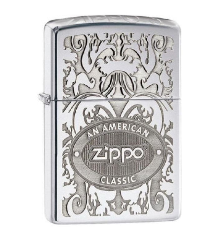Запалка Zippo 24751 Gleaming Patina Polished Chrome