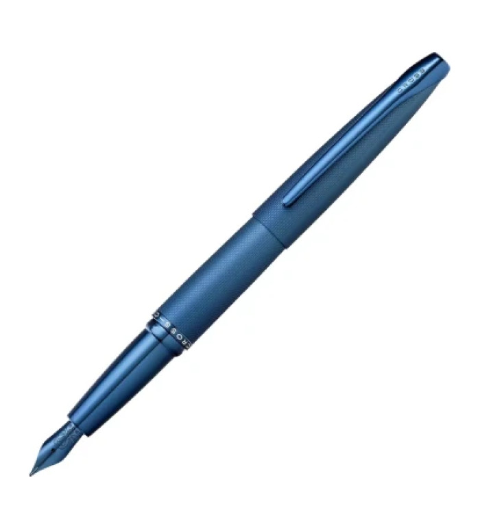 Писалка Cross ATX - Sandblasted Dark Blue, F перо