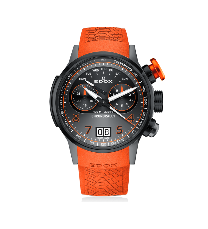 EDOX CHRONORALLY 45MM 38003-TINGNOCAO-GNO 38003 TINGNOCAO GNO
