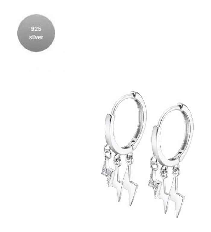 LOTUS SILVER IT GIRL SILVER EARRINGS LP3273-4/1