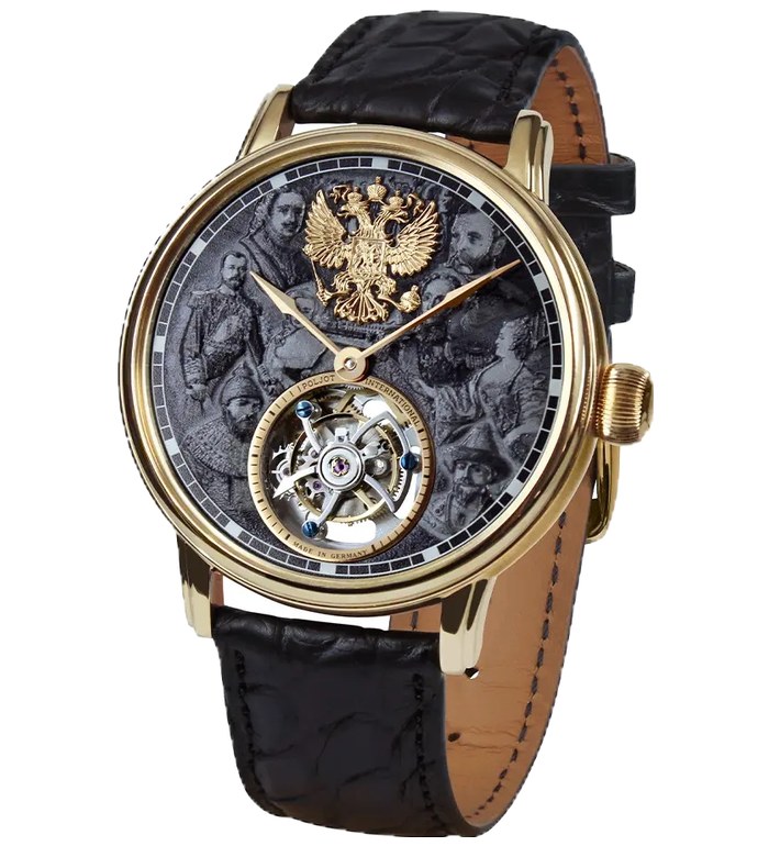 Часовник POLJOT INTERNATIONAL TOURBILLON DYNASTY LIMITED EDITION 100PCS 3400.T-DYN-2