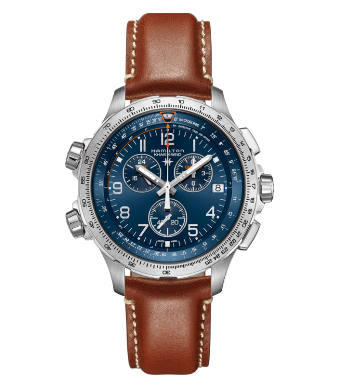 HAMILTON KHAKI AVIATION X-WIND GMT 46MM H77.922.541
