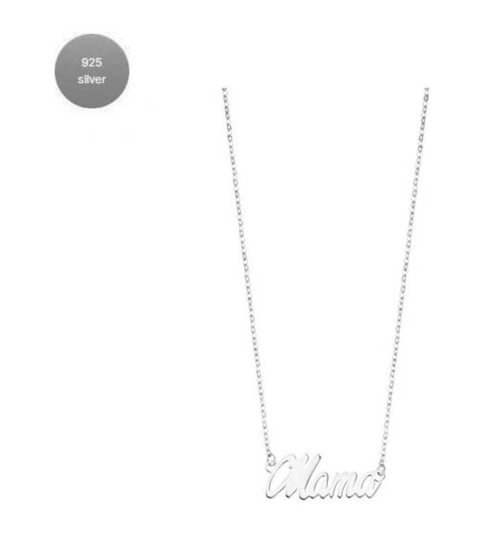 LOTUS SILVER MOTHER'S LOVE SILVER NECKLACE LP3400-1/1