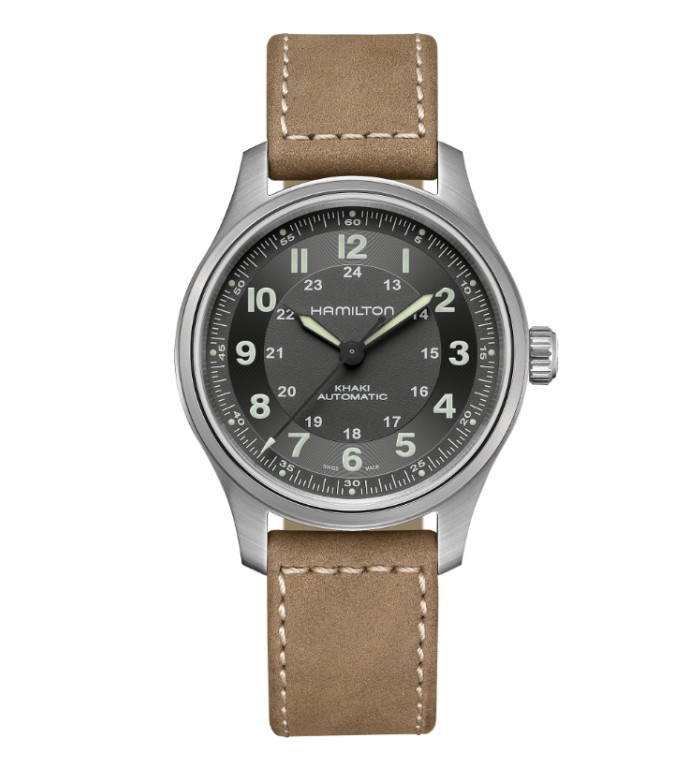 HAMILTON KHAKI FIELD TITANIUM 42MM H70.545.550