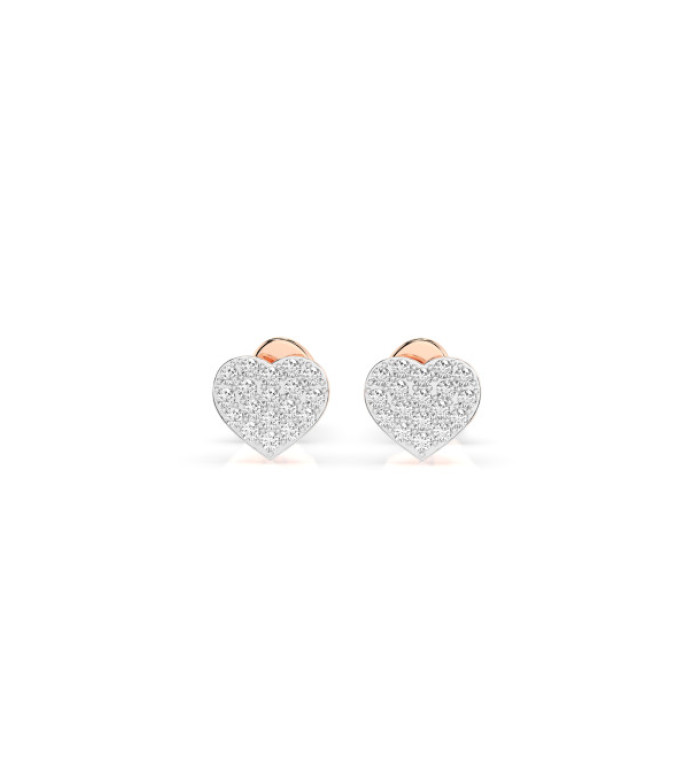 Златни обеци с диаманти CARA DIAMANTI K102-10097R