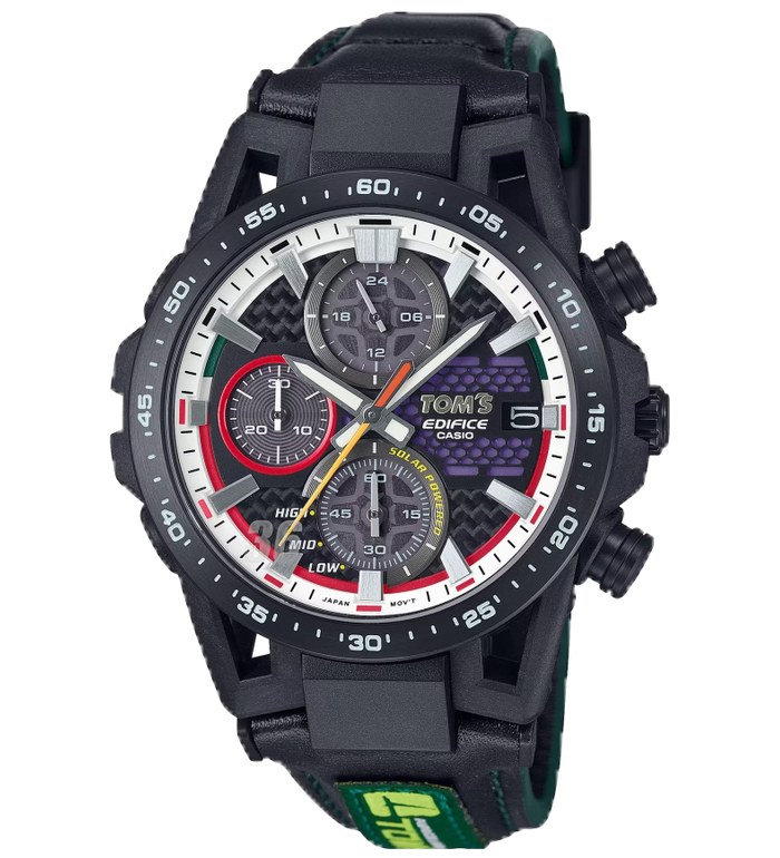 ЧАСОВНИК CASIO EDIFICE CARBON SOLAR LIMITED EDITION TOM'S 50TH ANNIVERSERY EFS-S641TMS-1AER