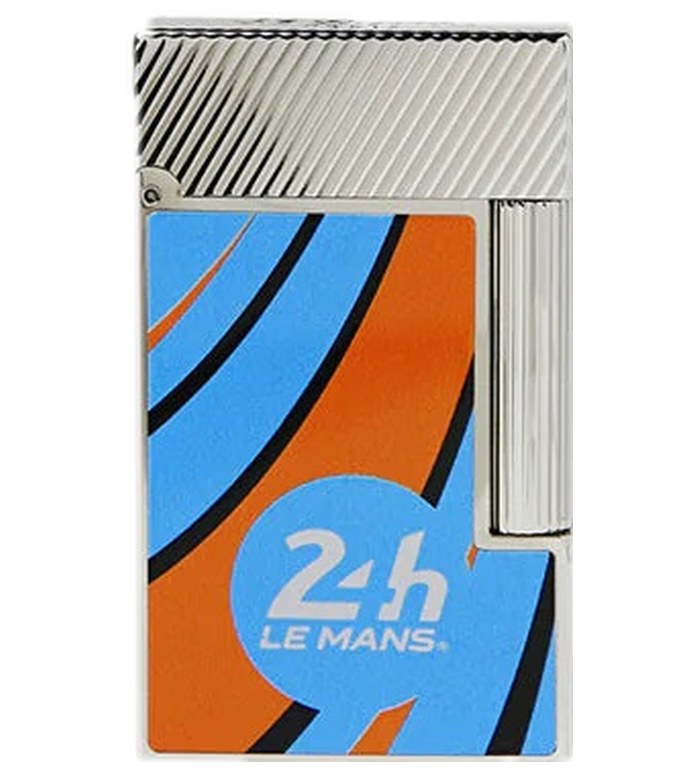 ЗАПАЛКА S.T.DUPONT LIGNE 2 24H DU MANS BLUE / PALLADIUM C16089