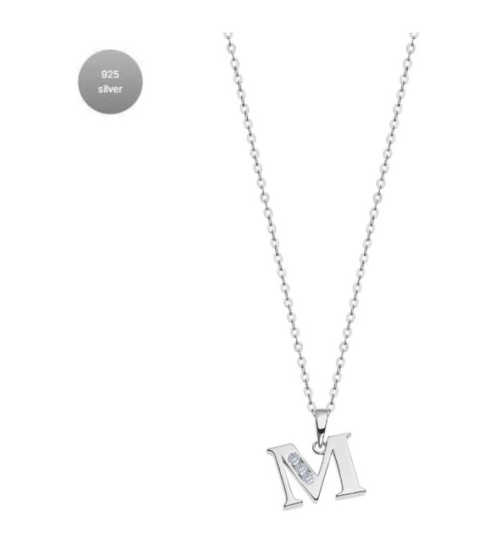 LOTUS SILVER SILVER NECKLACE LP3054-1/M