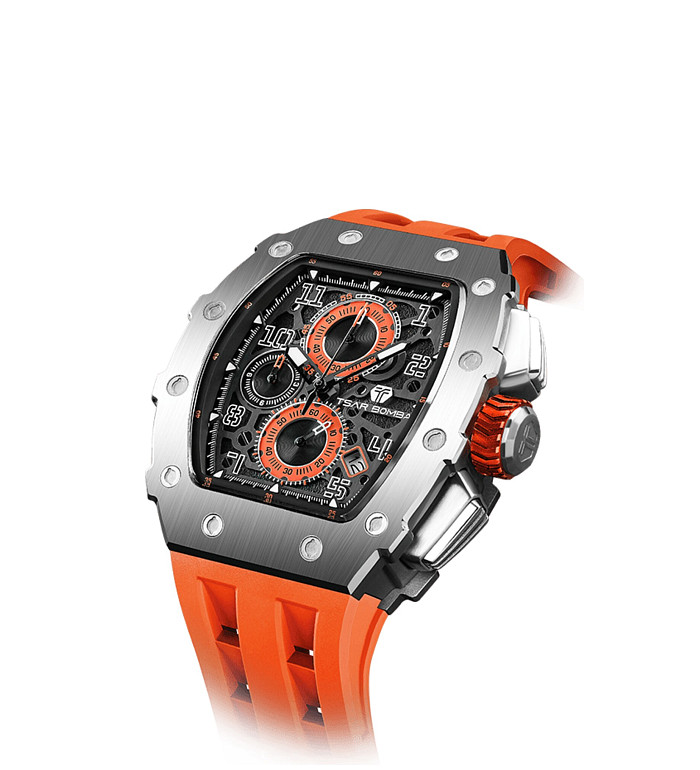TSAR BOMBA T-Series Silver Orange TB8204Q-11
