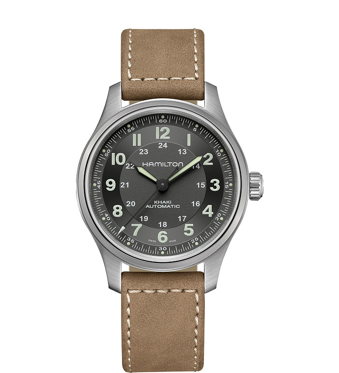Hamilton Khaki Field Titanium H70.545.550