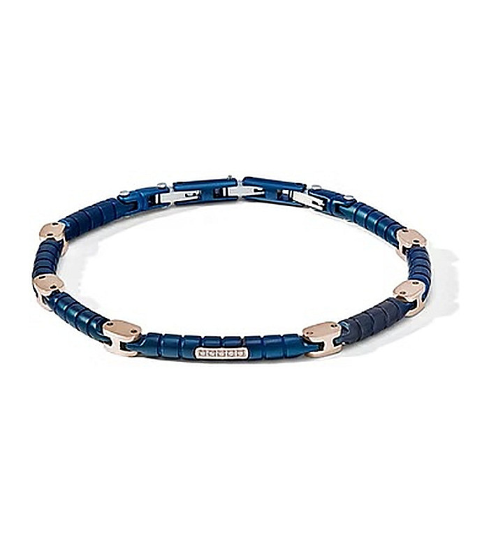COMETE BRACELET STEEL, DIAMONDS UBR1158