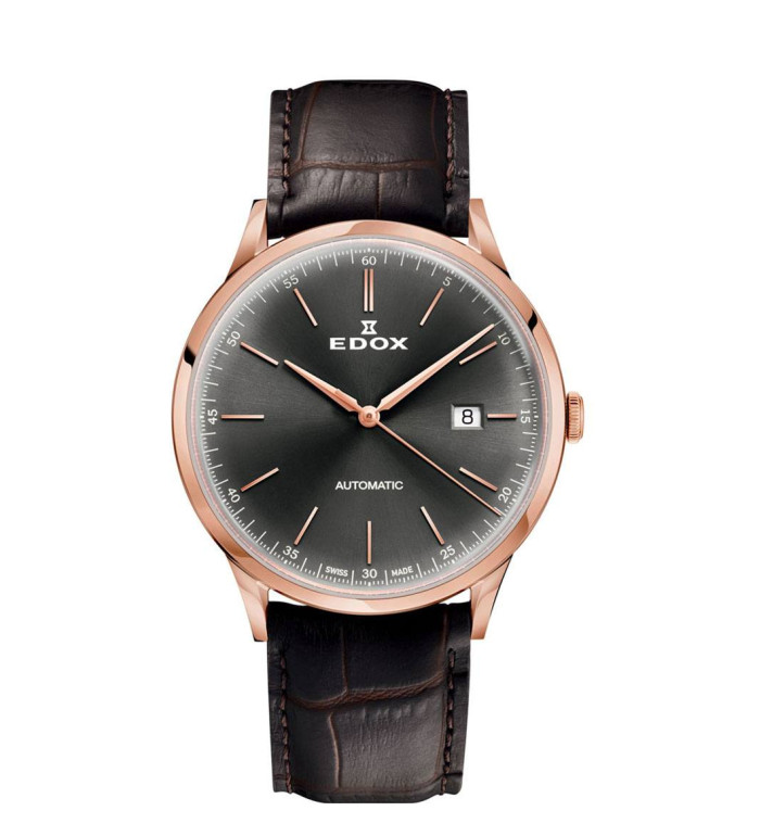 ЧАСОВНИК EDOX LES VAUBERTS AUTOMATIC 42 MM 80106 37RC GIR