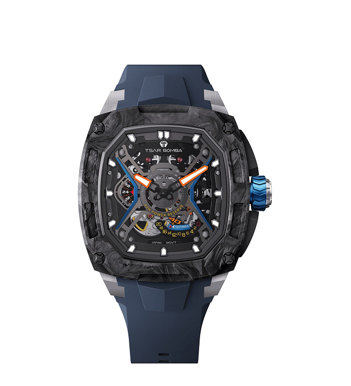 TSAR BOMBA Dark Matter 5 Automatic Blue TB8605-02