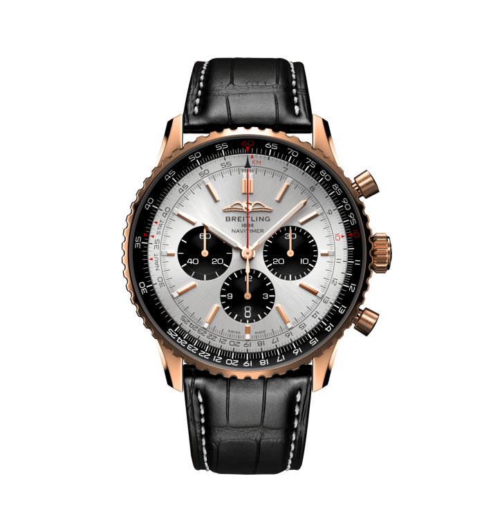 BREITLING NAVITIMER 01 CHRONOGRAPH RED GOLD 46 RB0137241G1P1