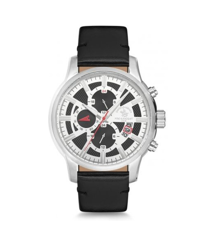 SANTA BARBARA POLO & RACQUET CLUB LEGEND 46MM MEN'S WATCH SB.5.1128.3