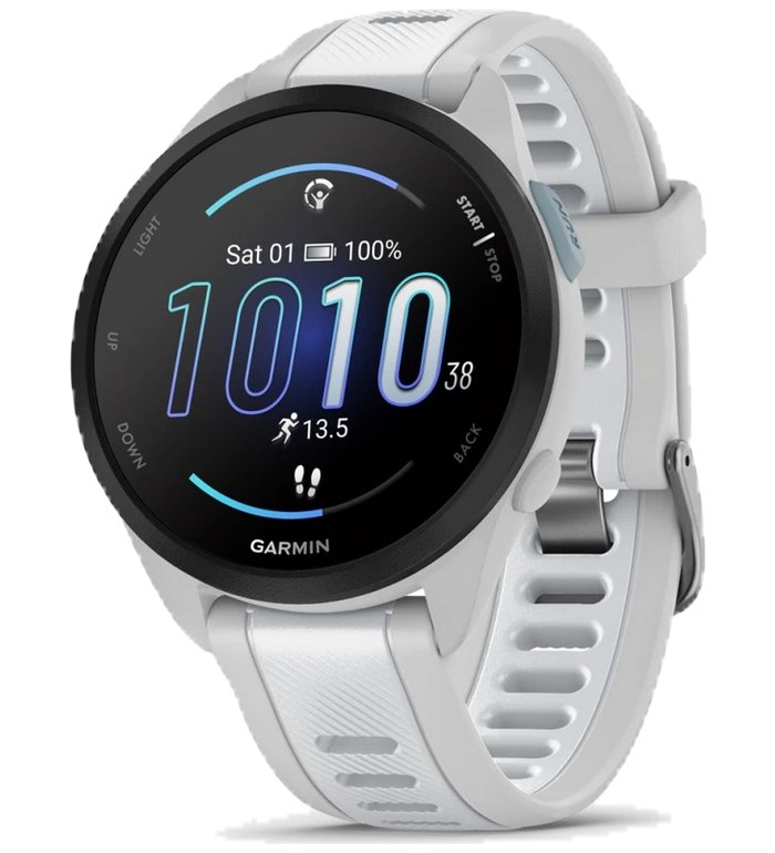 GARMIN Forerunner® 165 - Forerunner® 165 Music - Mist grey/Whitestone