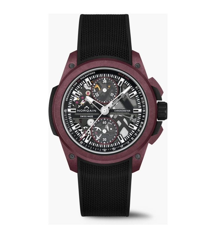 Часовник NORQAIN Wild ONE Skeleton Chrono 42мм Limited Edition 400pcs  N3002.40Q02.B01