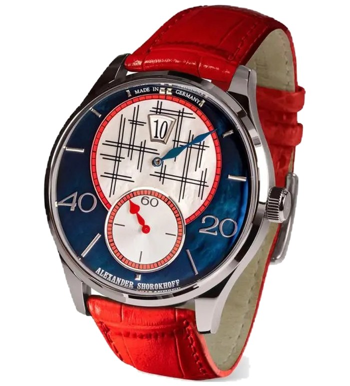 ALEXANDER SHOROKHOFF CROSSING 2 AUTOMATIC 43.5MM MEN'S WATCH LIMITED EDITION 25PCS AS.JH02-3