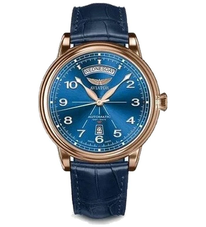 ЧАСОВНИК AVIATOR DOUGLAS DAY-DATE 45MM V.3.44.2.402.4