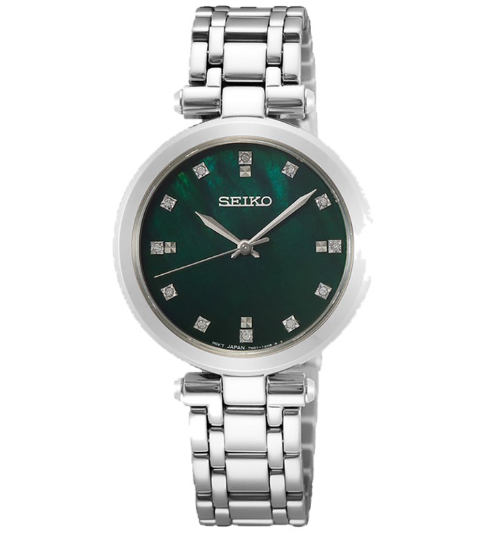 SEIKO DIAMOND 30MM LADIES WATCH SRZ535P1