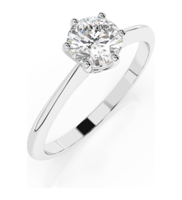 Cara пръстен с диамант 0.3 ct GIA сертификат K101-10027W