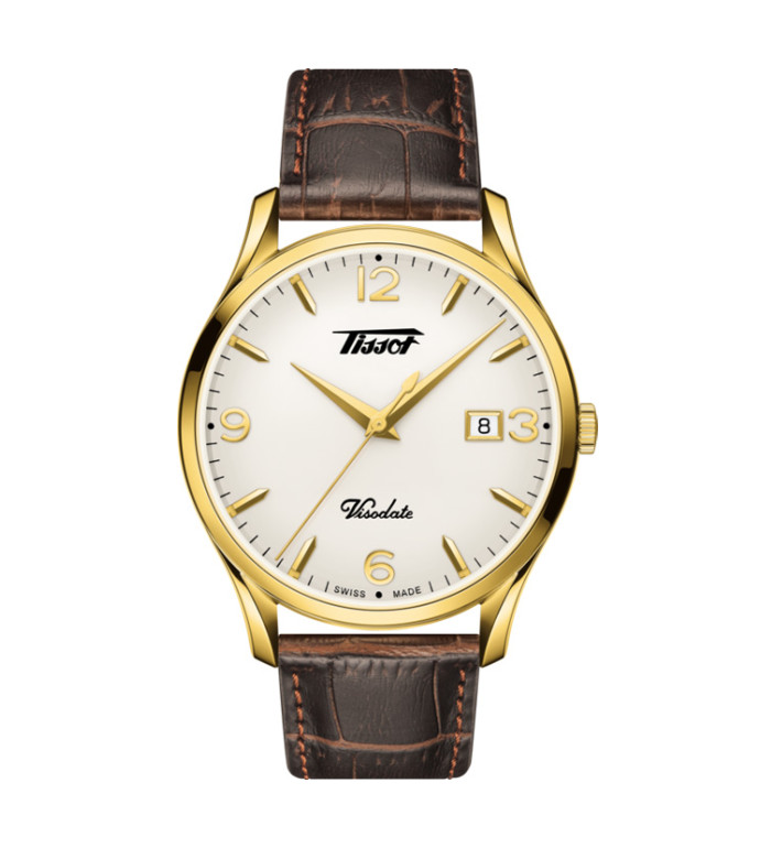 TISSOT HERITAGE VISODATE QUARTZ 40MM MEN'S WATCH T118.410.36.277.00