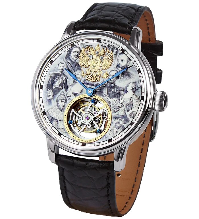 Часовник POLJOT INTERNATIONAL TOURBILLON DYNASTY  LIMITED EDITION 100PCS 3400.T-DYN-1