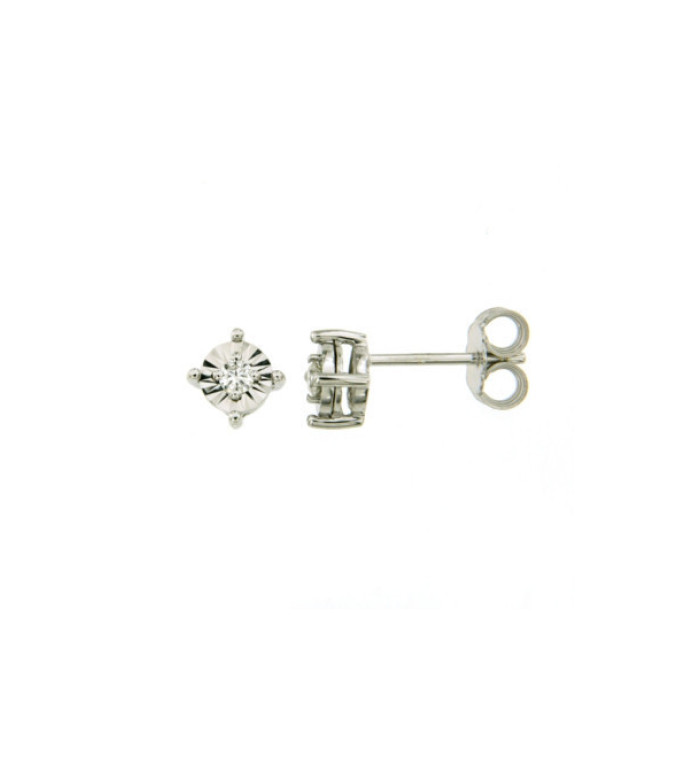 CARA DIAMANTI Златни обеци с диаманти BB0524W/0.20ctsSI/H