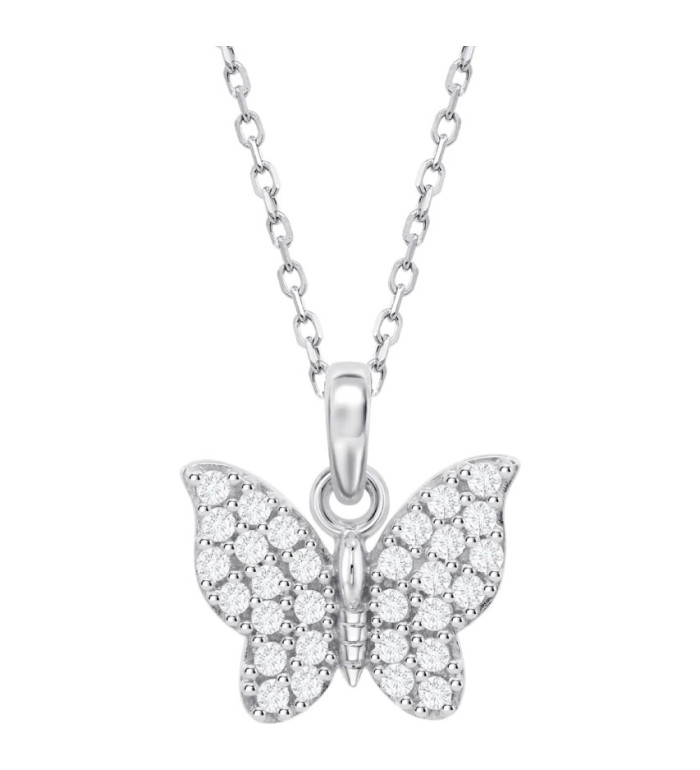 LOTUS SILVER ESSENTIALS SILVER NECKLACE LP3972-1/1